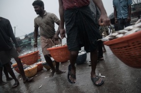 Kasimedu fishing harbour, Chennai by Naveen P M